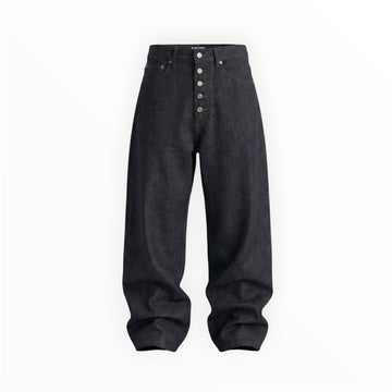 RAW WIDE LEG DENIM