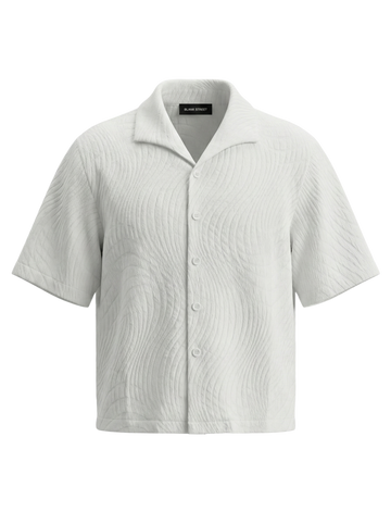 WAVE JACQUARD RESORT SHIRT