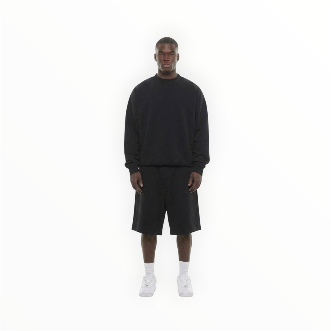CORE SWEAT SHORTS - BLACK