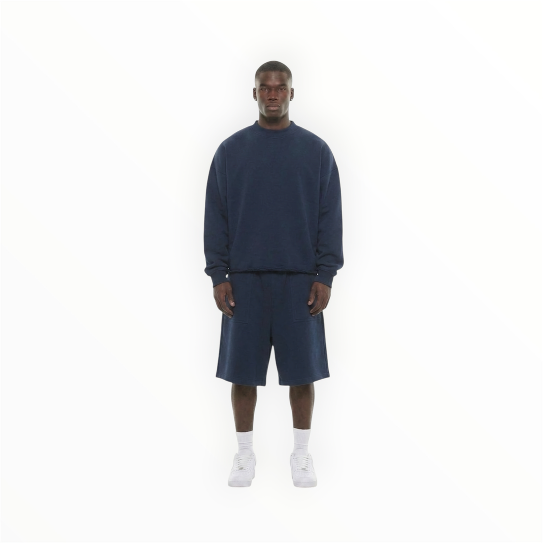 CORE SWEAT SHORTS - NAVY